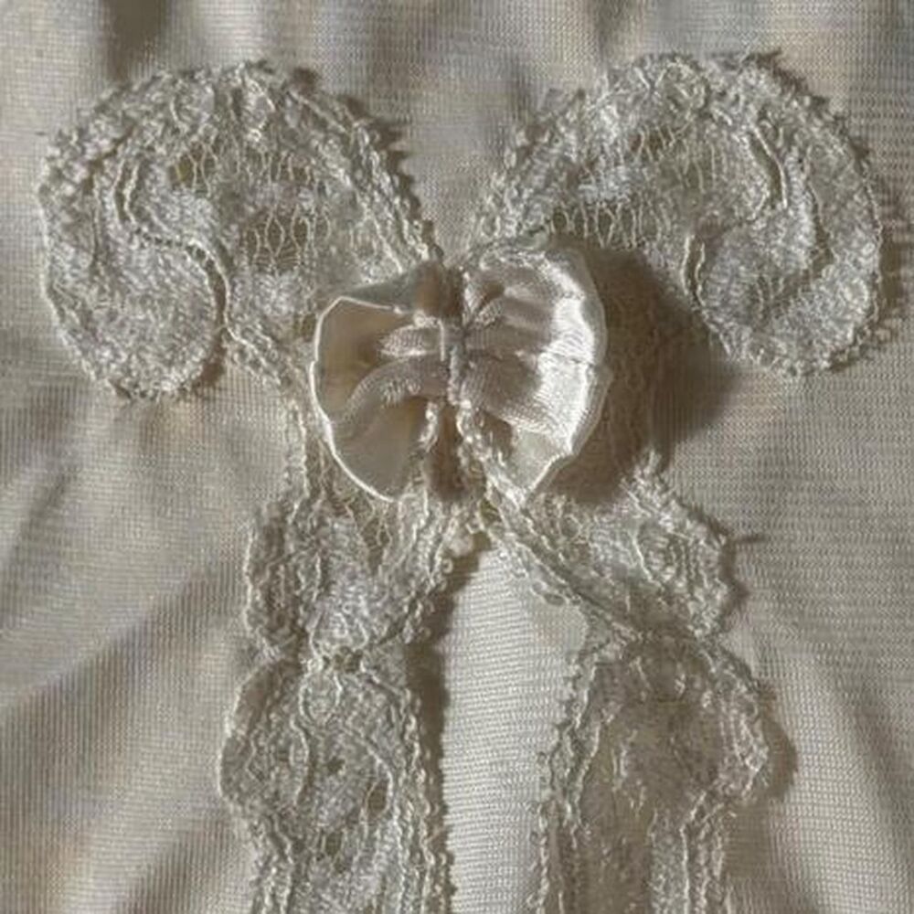 Vintage 60s/70s ivory slip skirt - Picture 6 of 6